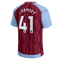 Aston Villa Jacob Ramsey #41 Hemmatröja 2023-24 Korta ärmar